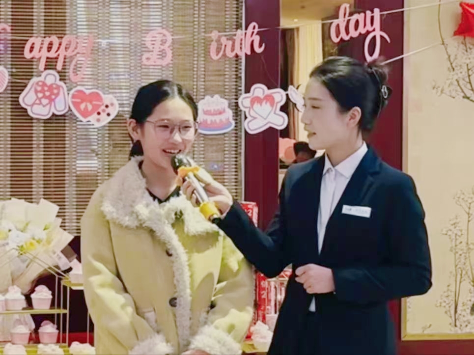 人生第一次，主持夢的初次綻放